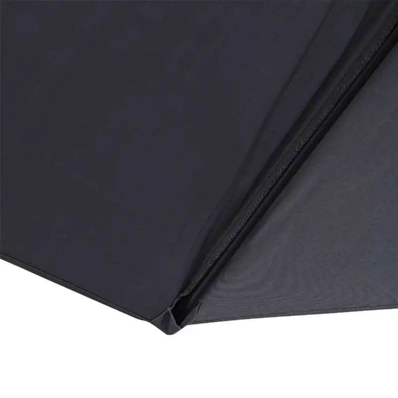 Parasol déporté gris anthracite WERKA PRO