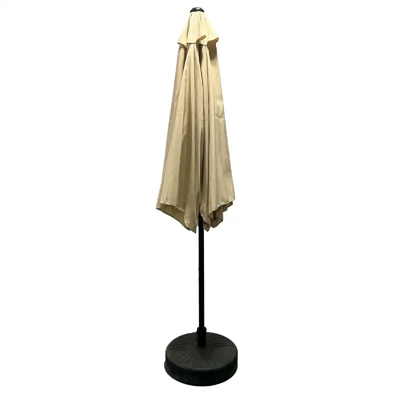 Parasol Droit Ø2,7 m crème - WERKA PRO