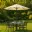 Parasol Droit Crème Ø 2m - WERKA PRO
