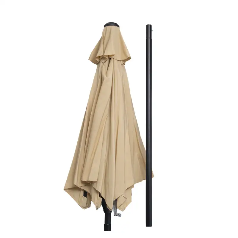 Parasol Droit Crème Ø 2m - WERKA PRO