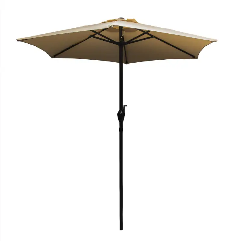 Parasol Droit Crème Ø 2m - WERKA PRO