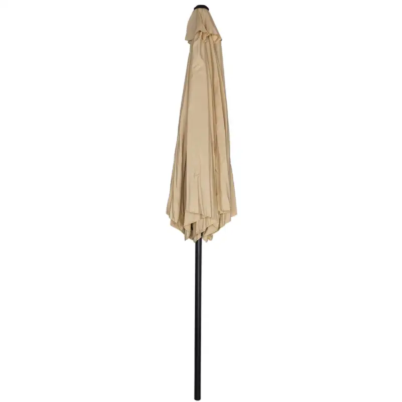Parasol Droit Ø2,7 m crème - WERKA PRO 
