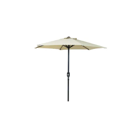 Parasol Droit Crème Ø 2m - WERKA PRO