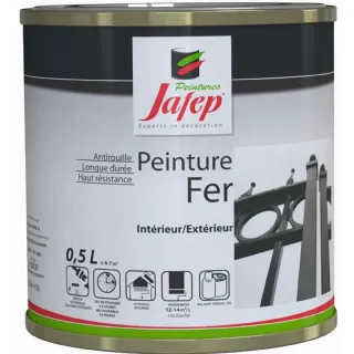 Peinture Fer Noir Antirouille JAFEP 