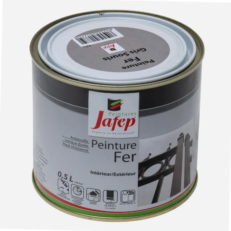 Peinture Fer Antirouille Gris Souris Provence Outillage Peinture Fer Antirouille Gris Souris Provence Outillage
