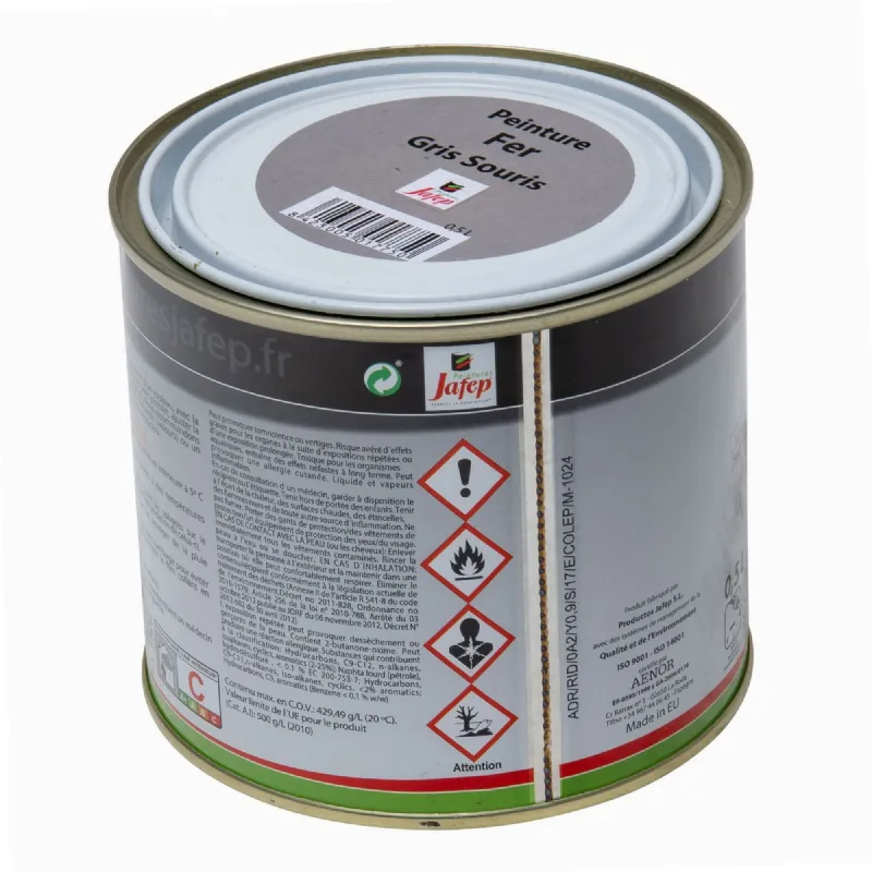 Peinture Fer Antirouille Gris Souris Provence Outillage Peinture Fer Antirouille Gris Souris Provence Outillage