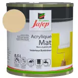 Peinture acrylique Ivoire mat Jafep