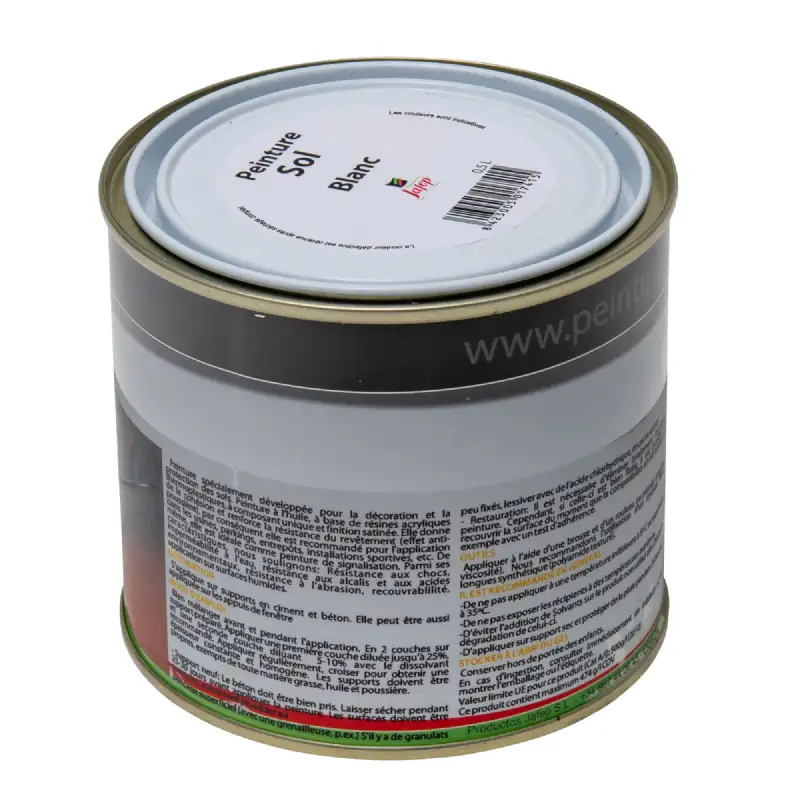 Peinture sol Jafep blanc