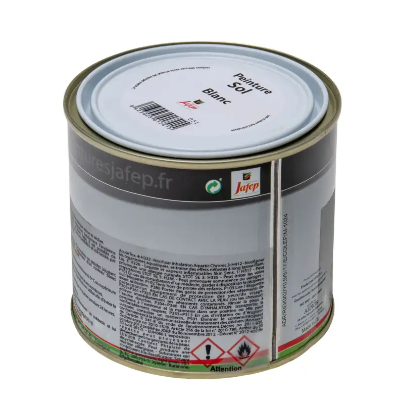 Peinture sol Jafep blanc