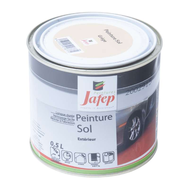 Peinture sol grège Jafep - Jafep - 11,99€ Peinture sol grège Jafep