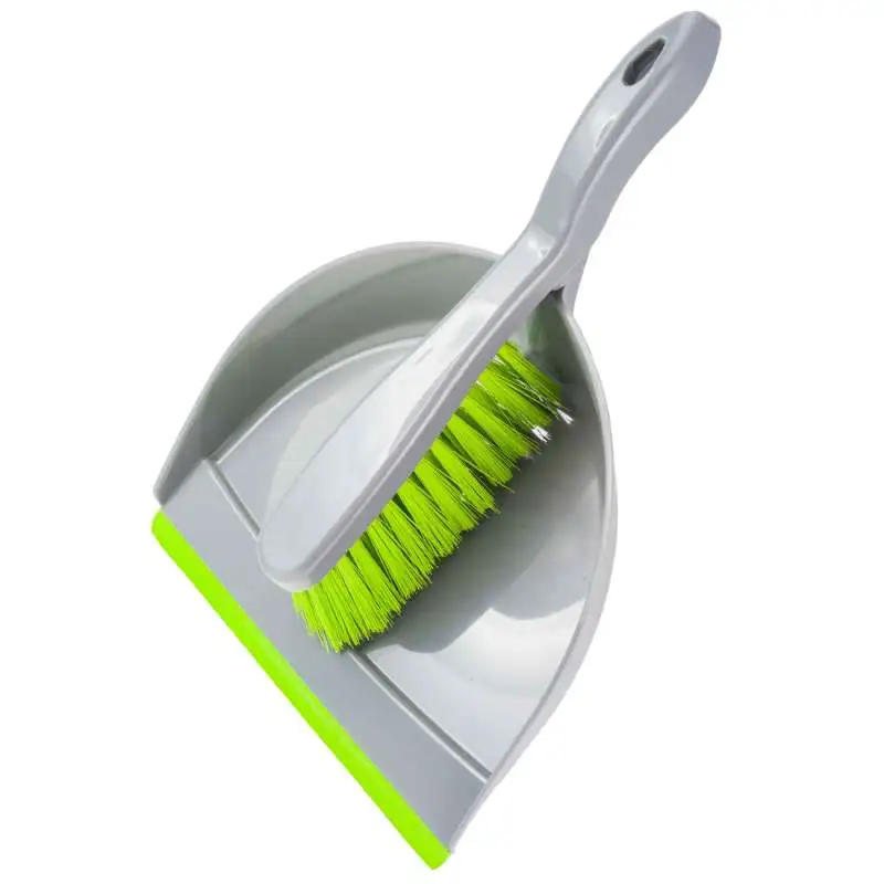Pelle et balayette vert