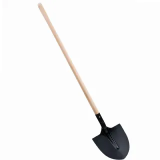 Pelle en acier carbone avec manche en bois WERKA PRO
