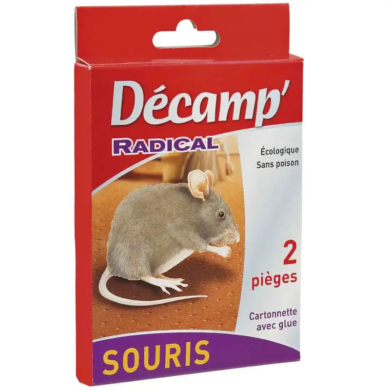 Piège à glue pour souris les 2 pièces