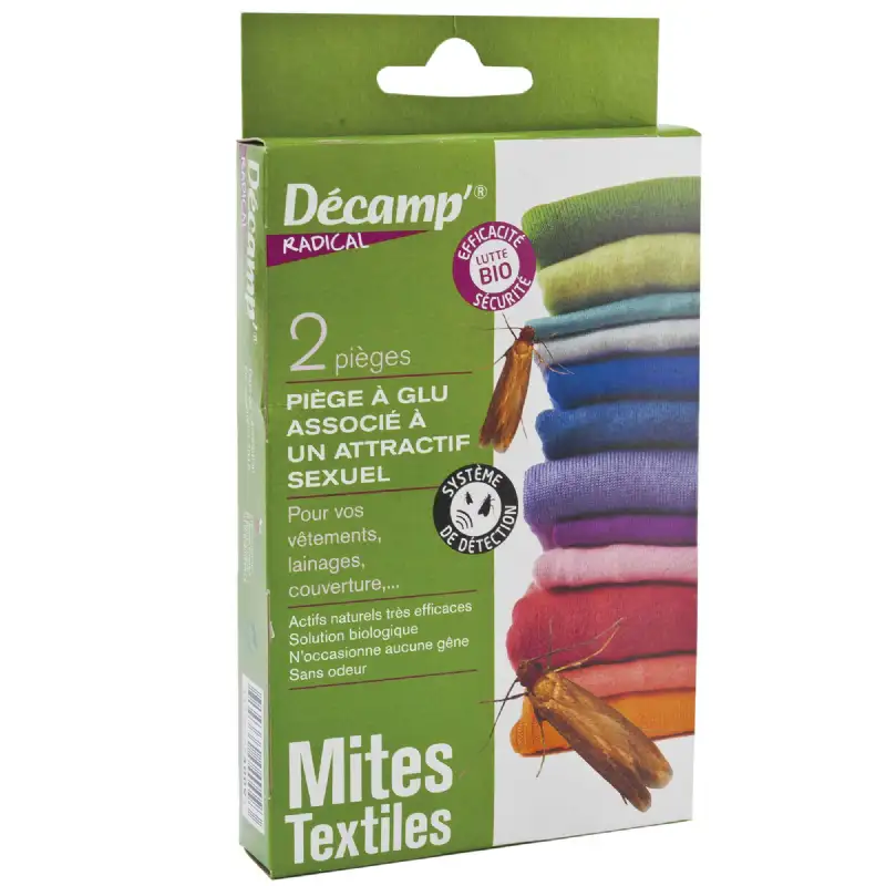 Piège à mites textiles les 2 pièces