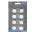 Lot de 8 piles bouton 3 volts CR2032 