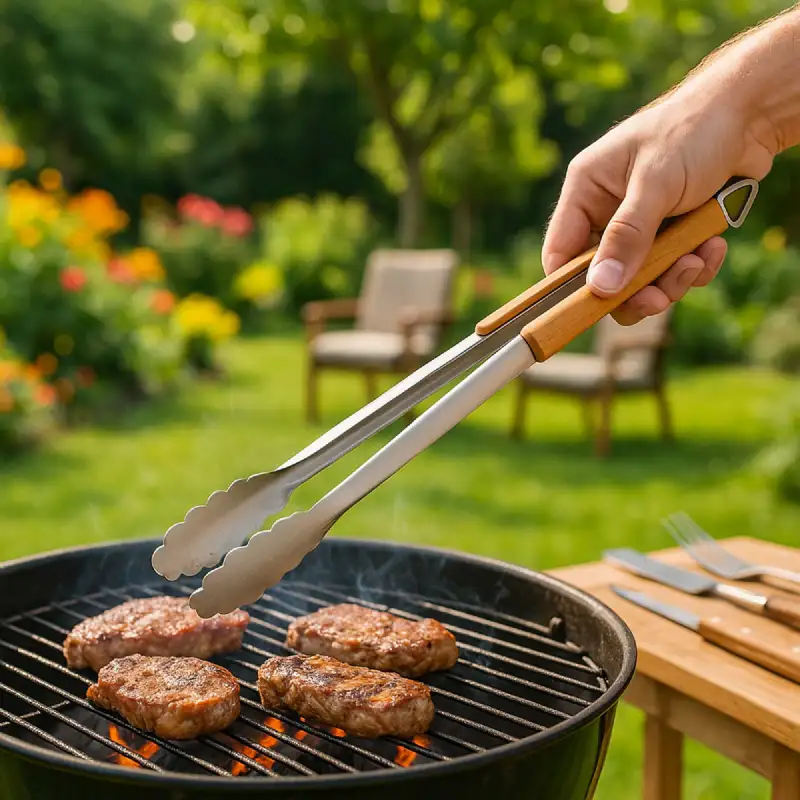 Pince de barbecue WERKA PRO en acier inoxydable