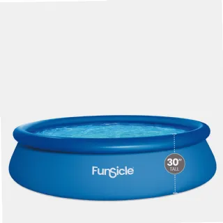 Piscine autostable bleu ø 3,66m x76cm