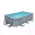 Piscine tubulaire rectangle 4x2x1m  SummerWaves