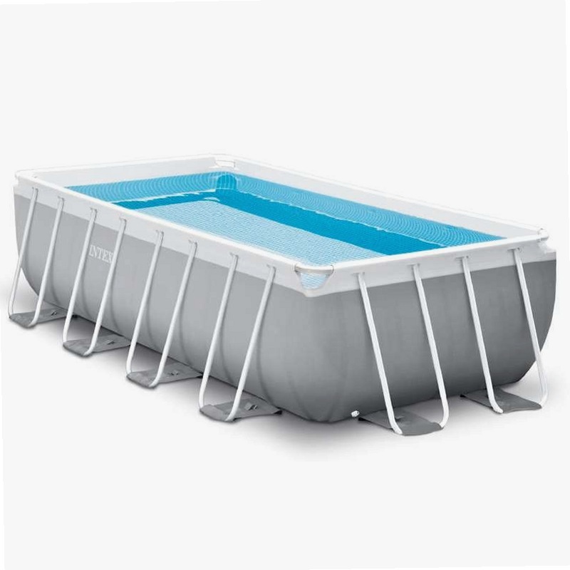 Piscine Rectangulaire Intex 305x183cm - Capacité 999L - 3 Chambres à Air - Âge 6+