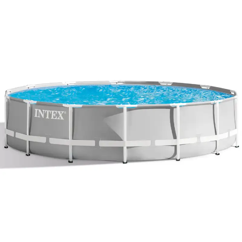 Piscine tubulaire ronde Intex (Ø 6,1x1,32m) 