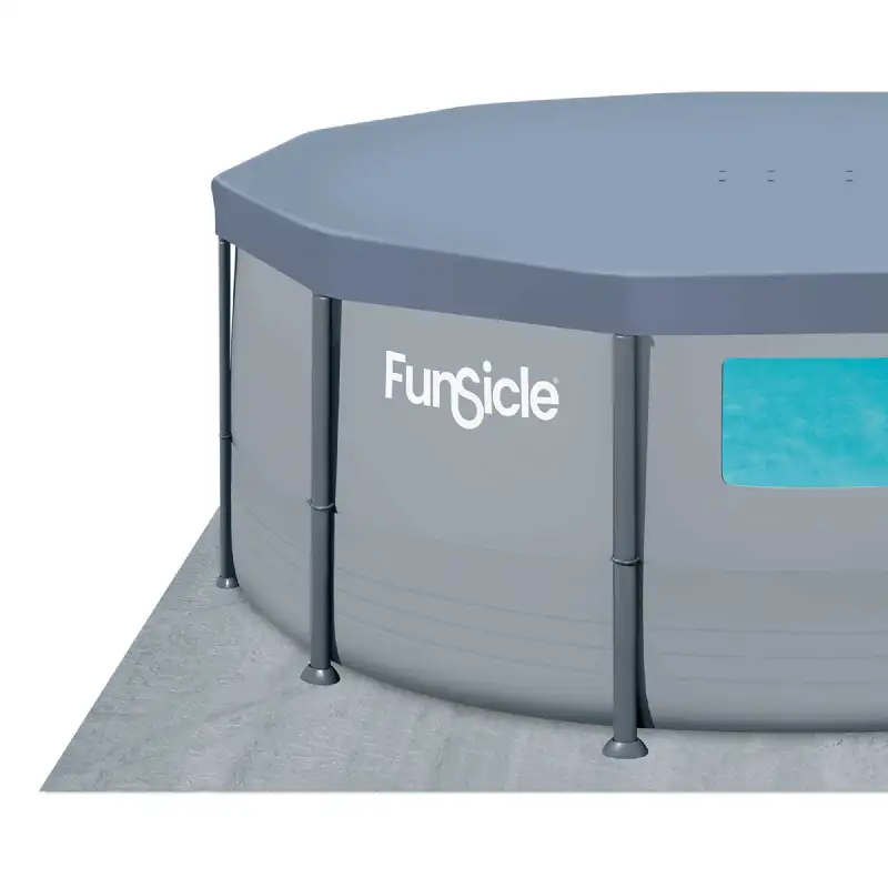 Piscine tubulaire ronde à hublot Funsicle Ø 3,66m x h1,22m