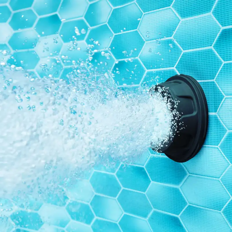 Piscine tubulaire ronde Funsicle noire Ø 4,57m x h1,22m