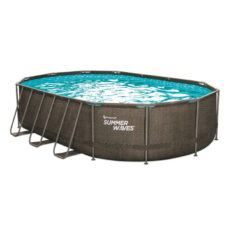Piscine tubulaire à aspect tressé (6.10x3.66x1.22M) SummerWaves