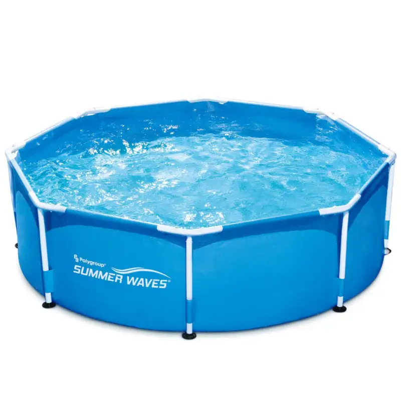 Piscine tubulaire ronde (Ø2,44x0,76m) Summer Waves avec pompe