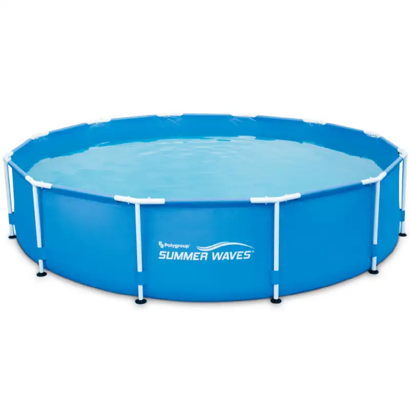 Piscine tubulaire ronde(Ø3,66 x76cm) Summer Waves avec pompe