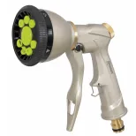 Pistolet d'arrosage laiton multifonction