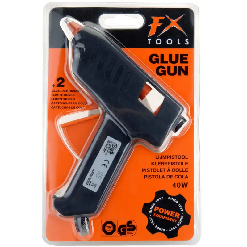 Pistolet à colle 40 watts avec 2 bâtons