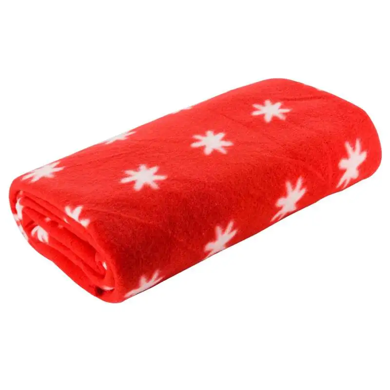 Plaid rouge couverture 130x170cm
