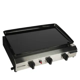 Plancha à gaz 3 brûleurs WERKA PRO