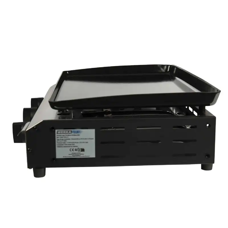 Plancha à gaz 3 brûleurs WERKA PRO