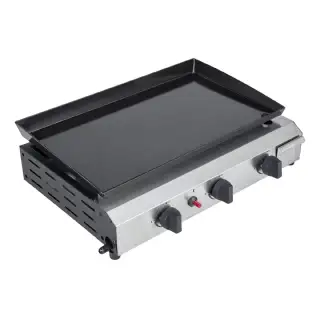 Plancha à gaz 3 brûleurs WERKA PRO