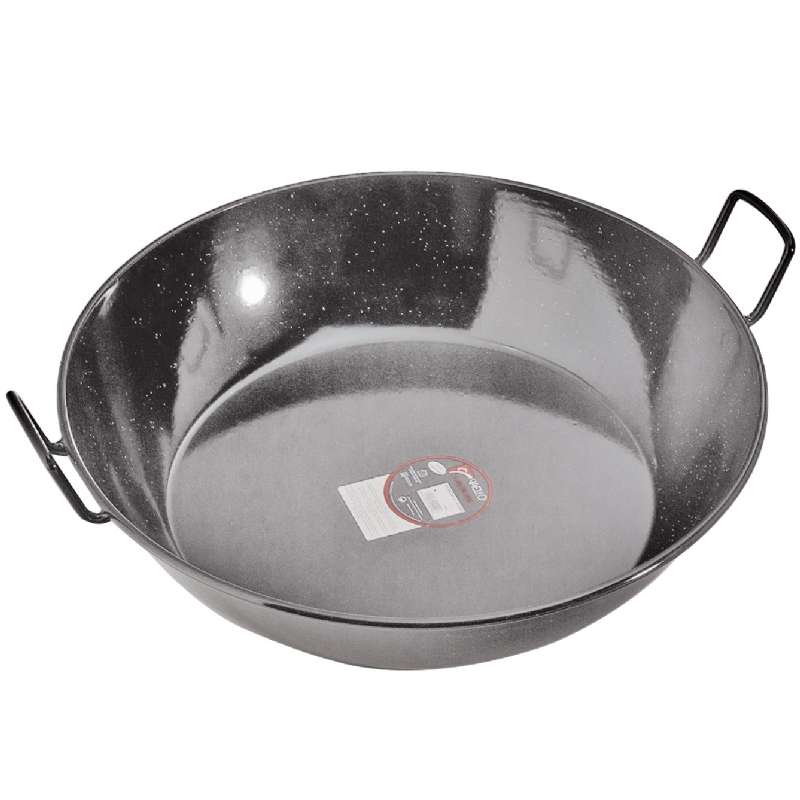 Plat à paella haut en métal