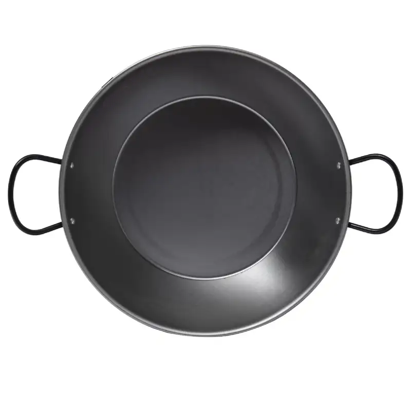 Plat à paella haut en métal