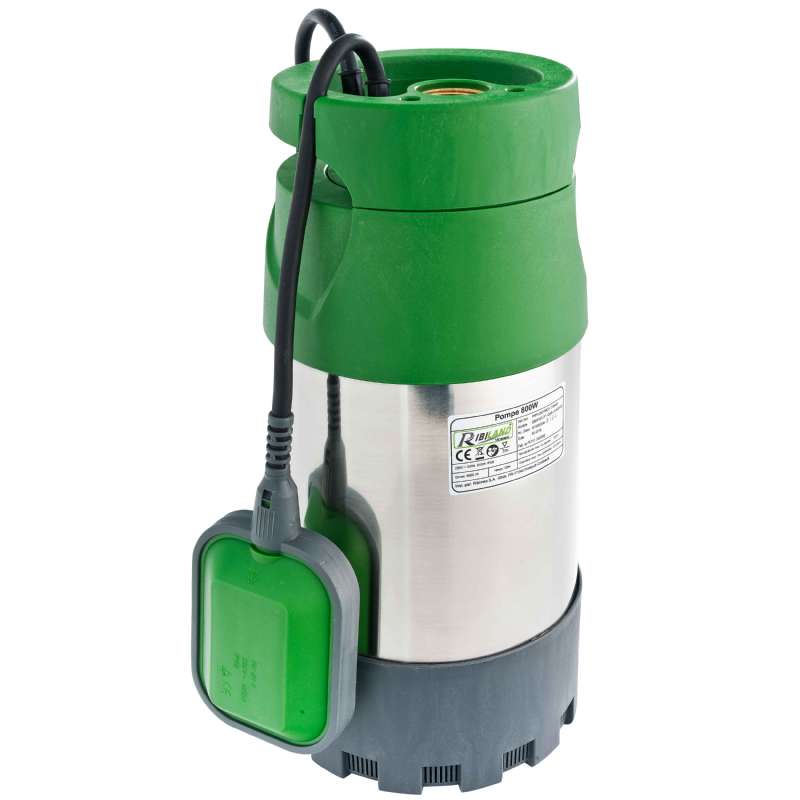 Pompe puits profonds inox bi-matiere - Ribiland - 141,99€ Pompe puits profonds inox bi-matiere