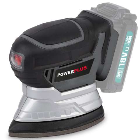 Ponceuse triangulaire à batterie 18v (sans batterie) - Powerplus - 32,95€ Ponceuse triangulaire à batterie 18v (sans batterie)
