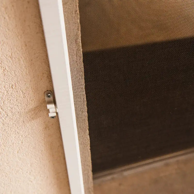 Porte moustiquaire cadre alu 100 x 225 cm WERKA PRO