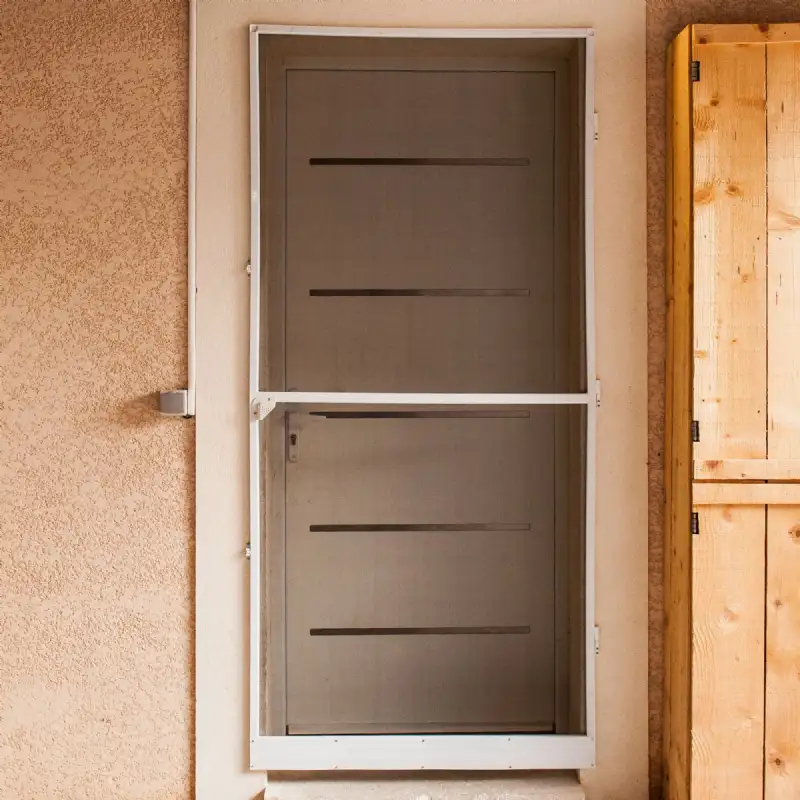 Porte moustiquaire cadre alu 100 x 225 cm WERKA PRO