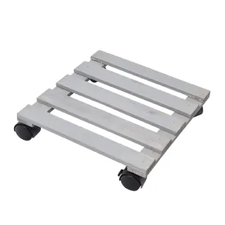 Porte plante carré à roulette WERKA PRO (30x30cm)