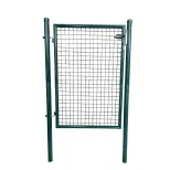 Portillon grillagé en fer galvanisé WERKA PRO