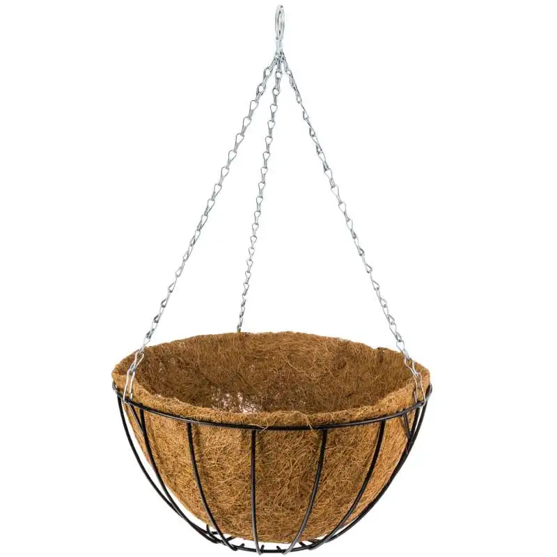 Pot de fleur suspendus ø35cm en fibre coco