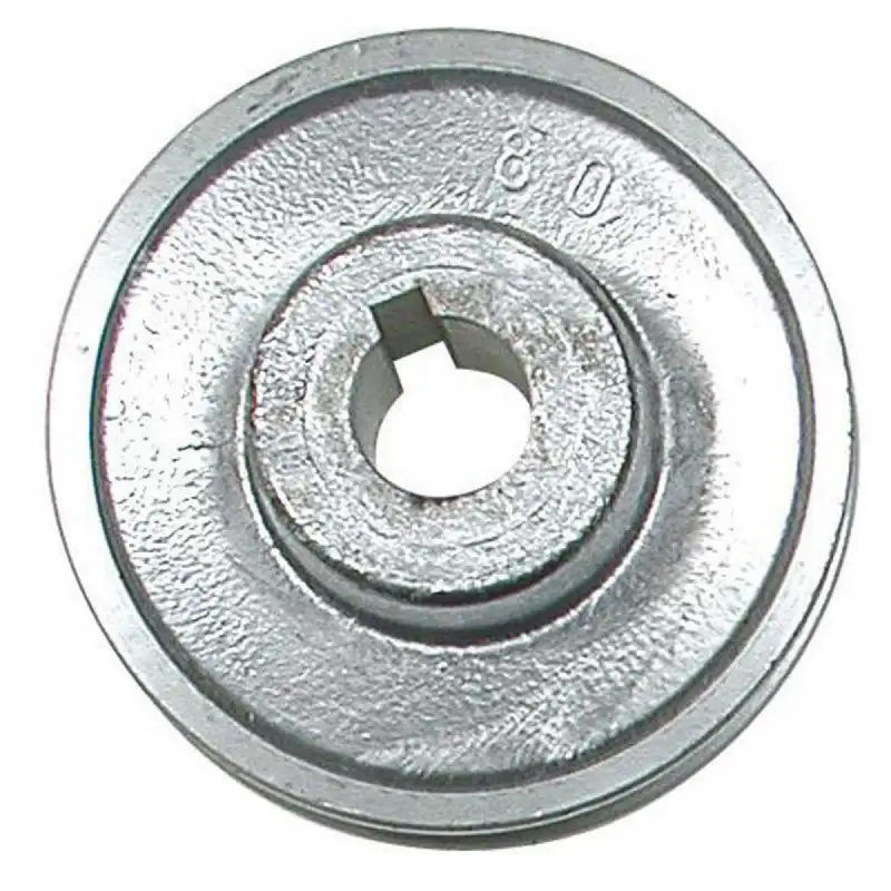 Poulie en aluminium 80 mm Alésage 19mm