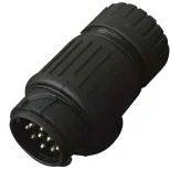 Prise remorque mâle PVC 13 plots Peraline