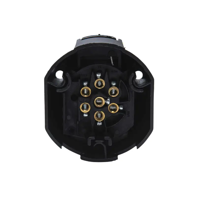 Prise remorque pvc femelle 7 plots 12v