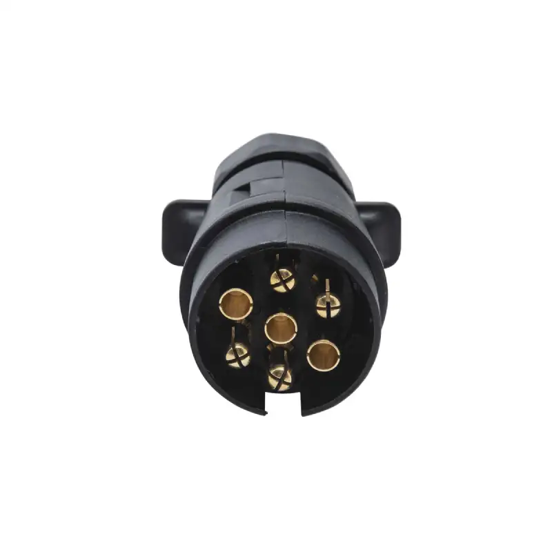 Prise remorque pvc mâle 7 plots 12v