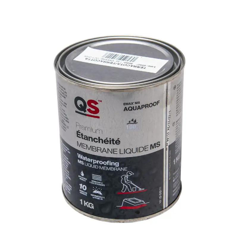 Imperméabilisant élastique gris - QS Adhesive Solution