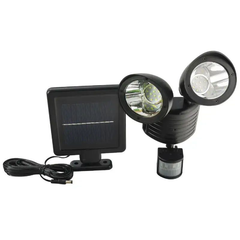 Projecteur solaire 2x22led avec radar